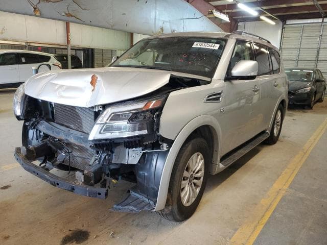 2021 Nissan armada Salvage Car