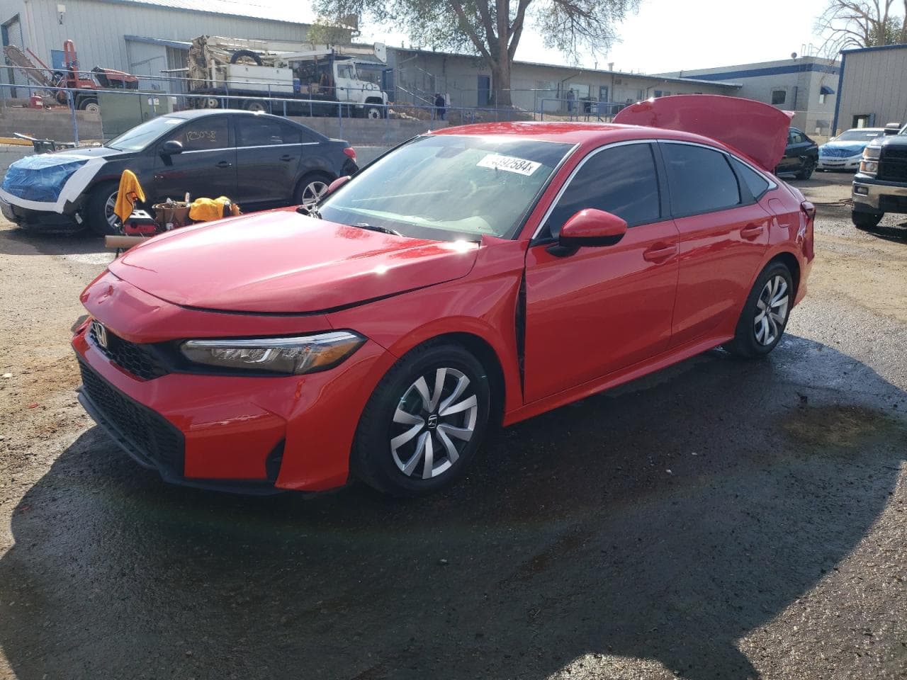 2025 Honda Civic, LX Salvage Car