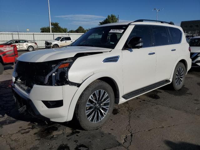 2021 Nissan armada Salvage Car