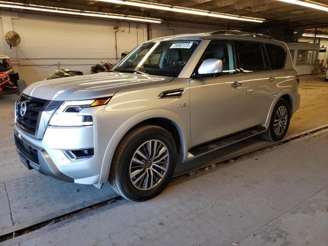 2021 Nissan armada Salvage Car